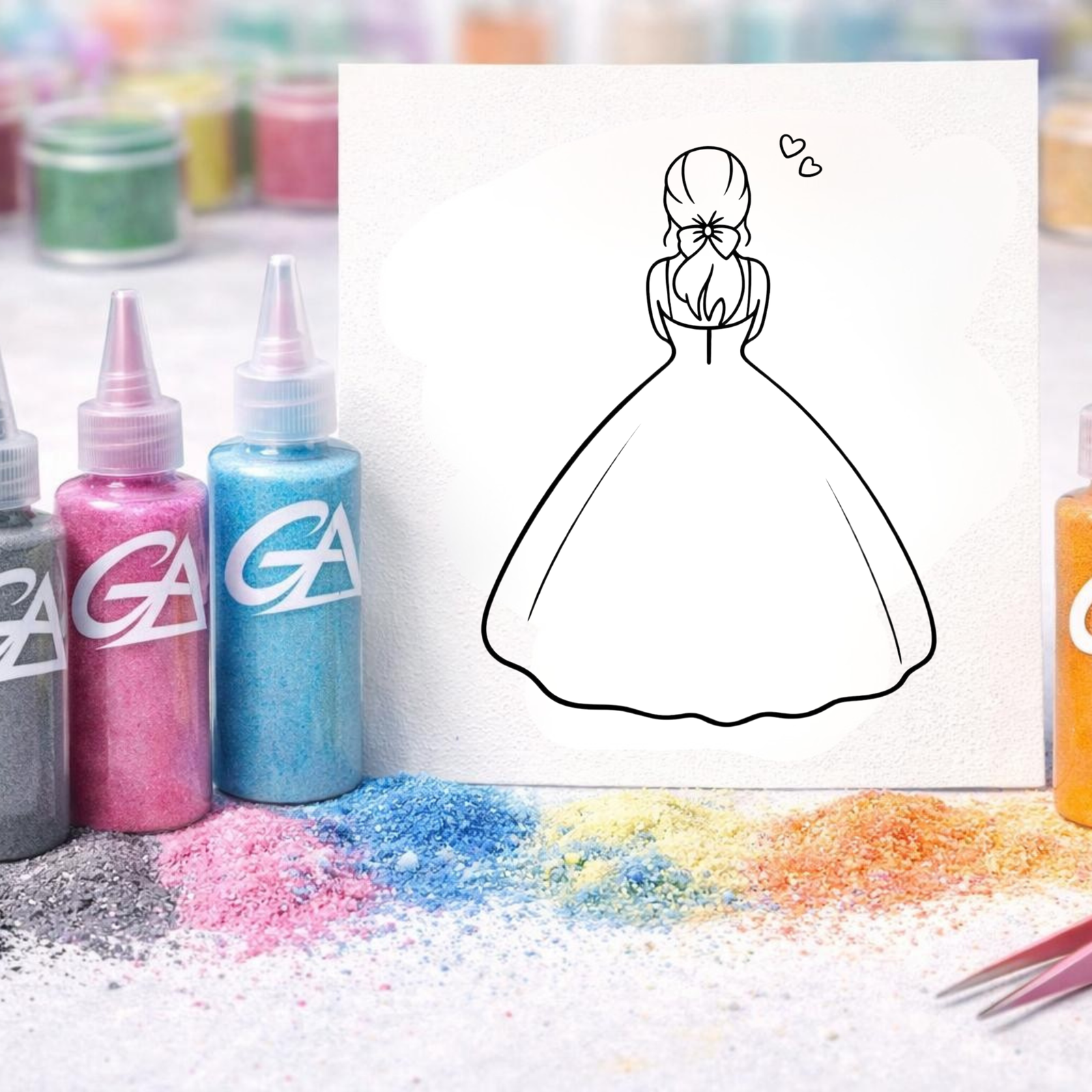 28 Greeny Art – Feuille Princesse (à l’unité)