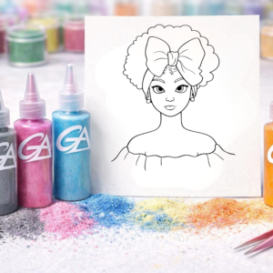 Greeny Art – Feuille Afro (à l’unité)