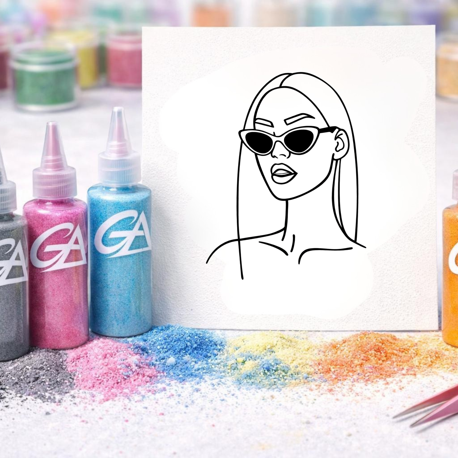 42 Greeny Art – Feuille Mood (à l’unité)