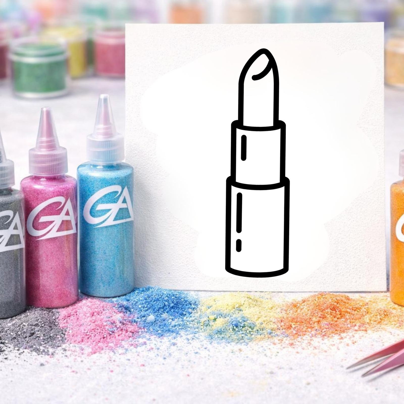 Produits Greeny Art (11) Greeny Art – Feuille Rouge à lèvre (à l’unité)